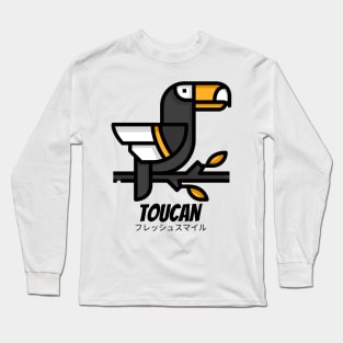 Toucan Wild Bird Animal Long Sleeve T-Shirt